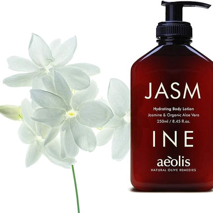Aeolis Hydrating Body Lotion with Jasmine and Organic Aloe Vera Pico X