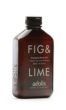 Aeolis Energising Shower Gel with Organic Fig, Lime and Dittany Pico X