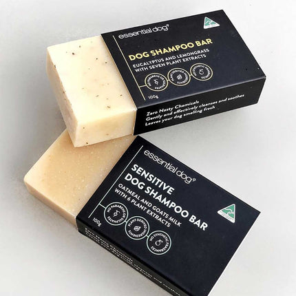 Solid Dog Shampoo Bar: Neem Seed, Lemongrass and Eucalyptus Pico X