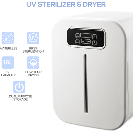 BAU05. Smart Baby bottle UV steriliser cabinet Pico X