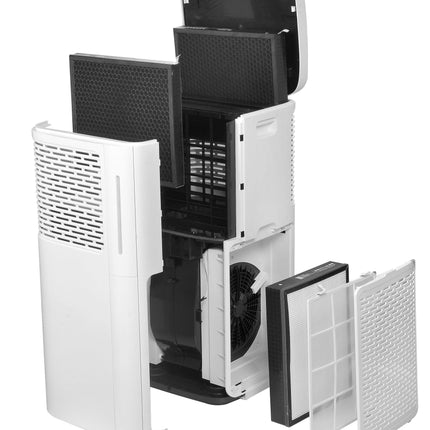 PXV03 - Smart Industrial Air Purifier For Large Space. Antimicrobial Silver Ion + Medical Grade HEPA 13 +UV Pico X