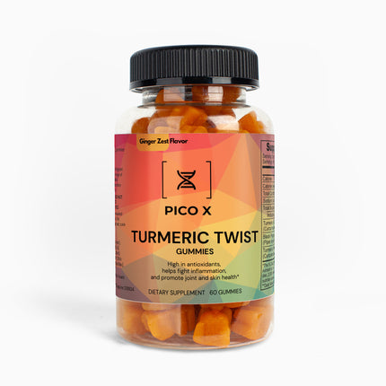 Turmeric Twist Gummies Pico X 
