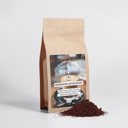 Organic Mushroom Coffee Boost 4oz Pico X 