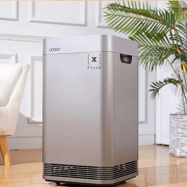 PXV02 - Smart Air Purifier For Home. Silver ion Filter +  UV + True HEPA 13 Pico X 